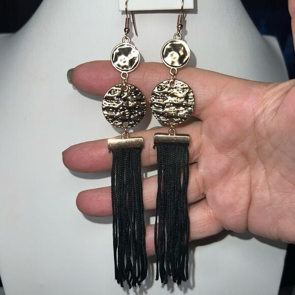 Boho Long Tassel earrings - Picture 4 of 6